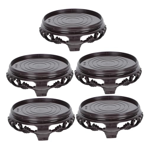 COOPHYA 5 Stück Basis für Blumentöpfe Plant Shelf pflanzengestell Klare Vasen für Blumen Abtropfschale für Blumentöpfe Artware-Aufbewahrungsbasis Blumentopfbasis aus Kunststoff Plastik COOPHYA 5 Stück Basis für Blumentöpfe Plant Shelf pflanzengestell Klare Vasen für Blumen Abtropfschale für Blumentöpfe Artware-Aufbewahrungsbasis Blumentopfbasis aus Kunststoff Plastik von COOPHYA