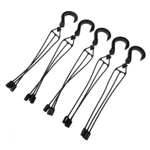 COOPHYA 5 Stück Hängebeckenhaken, Metall Hängekörbe Für Pflanzen Im Freien, Hängehaken Für Orchideenpflanzer, Gewächshaushaken, Aufhänger, Gartenhaken Und Aufhänger Für Laternen, Garten von COOPHYA