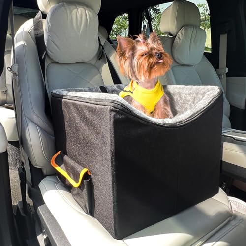 Coozee Hundewagensitz, Haustier -Booster -Sitz, erhöhter Hundewagensitz für kleine Hunde, waschbarer und Abnehmbarer Welpenwagen, schwarz Coozee Hundewagensitz, Haustier -Booster -Sitz, erhöhter Hundewagensitz für kleine Hunde, waschbarer und Abnehmbarer Welpenwagen, schwarz von COOZEE