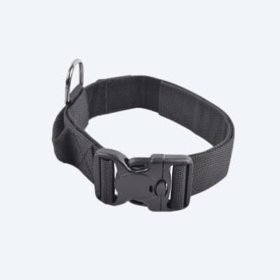 COP K9 Hetzhalsband 2.0 für Hunde (50 mm Breite) mit SL3X2 Schließe/schwarz (S (verstellbar 38-54 cm)) von COP