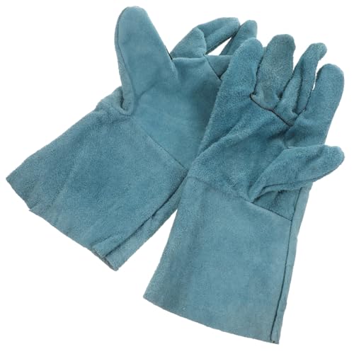 CORHAD Bissfeste Handschuhe Für Hunde Haustier Schutzhandschuhe Aus Rindsleder Anti Biss Und Anti Kratzer Ideales Zubehör Für Das Füttern Und Training Von Hunden Strapazierfähig Und CORHAD Bissfeste Handschuhe Für Hunde Haustier Schutzhandschuhe Aus Rindsleder Anti Biss Und Anti Kratzer Ideales Zubehör Für Das Füttern Und Training Von Hunden Strapazierfähig Und von CORHAD