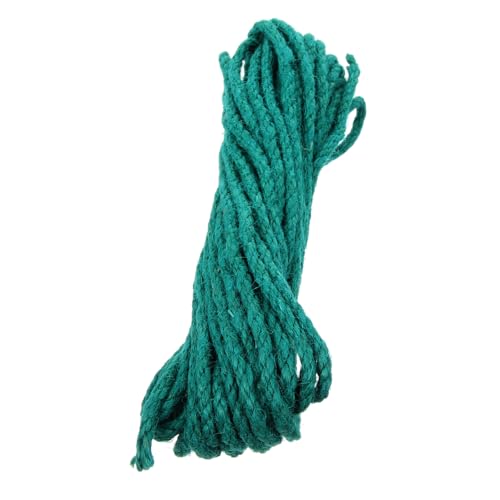 CORHAD Juteschnur 1 Rolle Strapazierfähiges Hanfseil Für Katzenkratzbaum Reparatur Ersatz Für Kratzposten DIY Sisal Seil Handgefertigtes Material Tiefgrün Ideales Katzenspielzeug Und CORHAD Juteschnur 1 Rolle Strapazierfähiges Hanfseil Für Katzenkratzbaum Reparatur Ersatz Für Kratzposten DIY Sisal Seil Handgefertigtes Material Tiefgrün Ideales Katzenspielzeug Und von CORHAD