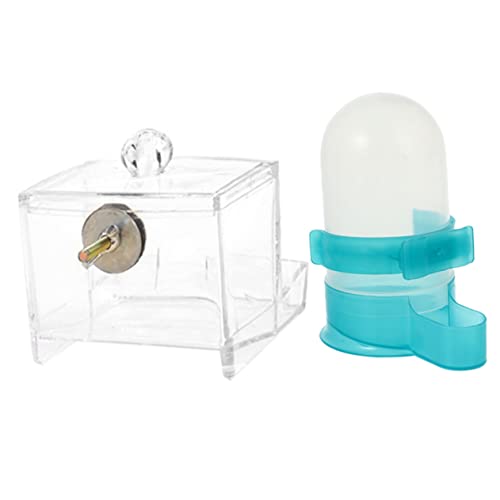 CORHAD Futterspender Für Hühner Aus Acryl Wasserspender Und Futterbehälter Automatisches Fütterungswerkzeug CORHAD Futterspender Für Hühner Aus Acryl Wasserspender Und Futterbehälter Automatisches Fütterungswerkzeug von CORHAD