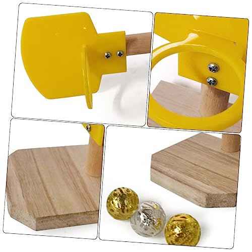 CORHAD 1 Satz Papagei Erschossen Mini-Spielzeug Sportzubehör Vogel Tischspielzeug Zubehör Für Papageienkäfige Vogelzubehör Papageien-Basketball-Spielzeug Papagei Kauen Yellow Plastik CORHAD 1 Satz Papagei Erschossen Mini-Spielzeug Sportzubehör Vogel Tischspielzeug Zubehör Für Papageienkäfige Vogelzubehör Papageien-Basketball-Spielzeug Papagei Kauen Yellow Plastik von CORHAD