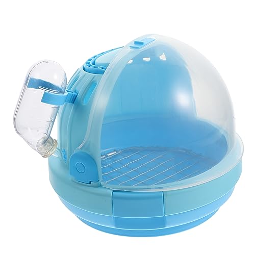 CORHAD Tragbarer Handheld Vogelkäfig Für Kleine Vögel Und Papageien Transparente Transportbox Mit Guter Belüftung Und Sicht Für Ausflüge Und Reisen Blau von CORHAD