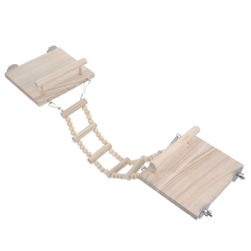 CORHAD Lustiger Vogelständer aus Holz für Papageien Plattform Sitzstange Papageien-Bauspielzeug-Set Papageien-Zubehör Käfig Vogel-Sitzstange CORHAD Lustiger Vogelständer aus Holz für Papageien Plattform Sitzstange Papageien-Bauspielzeug-Set Papageien-Zubehör Käfig Vogel-Sitzstange von CORHAD