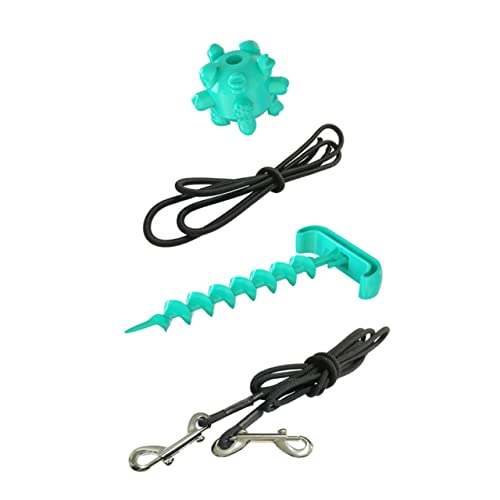 CORHAD Hunde-anbindekabel Molar-zugseil-Set Outdoor-hundespielzeug Tragbares Robustes Hundespielgerät Für Den Campinghof CORHAD Hunde-anbindekabel Molar-zugseil-Set Outdoor-hundespielzeug Tragbares Robustes Hundespielgerät Für Den Campinghof von CORHAD