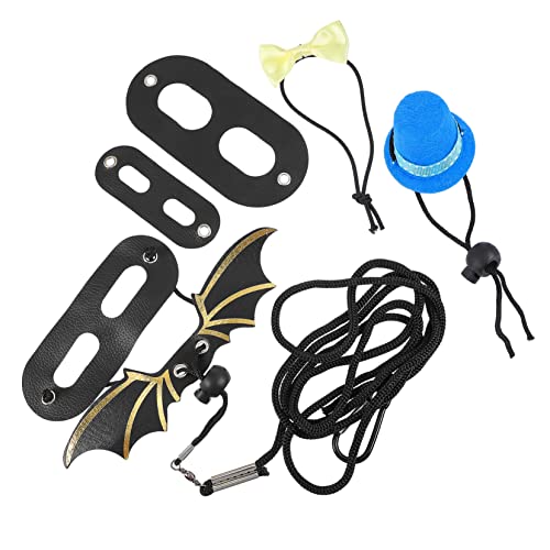 CORHAD Haustier-eidechsen-partykostüm-Set Stylischer Hut Und Krawatte Bequeme Leine Für Alle Feiertage CORHAD Haustier-eidechsen-partykostüm-Set Stylischer Hut Und Krawatte Bequeme Leine Für Alle Feiertage von CORHAD