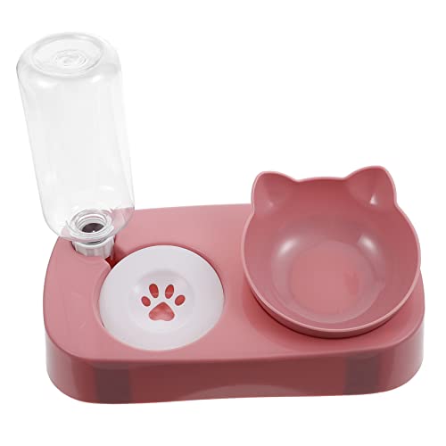 CORHAD 1satz Automatischer Haustier-wasserspender Mit Futternapf Rutschfester Silikonbasis Abnehmbarer Innenschale Für Katzen Und Hunde Geeignet Multifunktionaler Futterspender Für CORHAD 1satz Automatischer Haustier-wasserspender Mit Futternapf Rutschfester Silikonbasis Abnehmbarer Innenschale Für Katzen Und Hunde Geeignet Multifunktionaler Futterspender Für von CORHAD