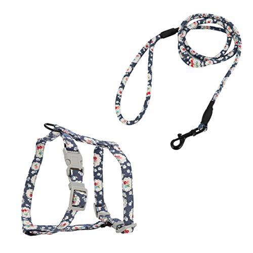 CORHAD 1 Set Haustier Katzengeschirr Hundezugseil Kätzchenhalsband Leine Hundehalsband Hundetrainer Verstellbares Hundehalsband Kein Haustier Hundegeschirr Leine Kleine CORHAD 1 Set Haustier Katzengeschirr Hundezugseil Kätzchenhalsband Leine Hundehalsband Hundetrainer Verstellbares Hundehalsband Kein Haustier Hundegeschirr Leine Kleine von CORHAD