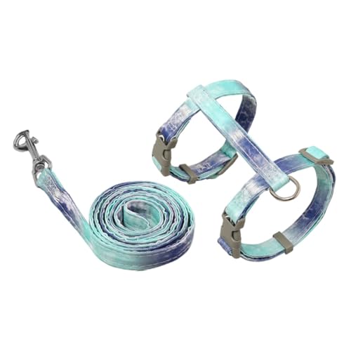 CORHAD Set Haustiergeschirre Verstellbares Katzengeschirr und Leine Set Bequemes Wildledermaterial CORHAD Set Haustiergeschirre Verstellbares Katzengeschirr und Leine Set Bequemes Wildledermaterial von CORHAD