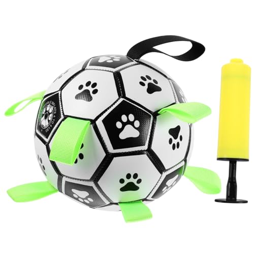 CORHAD 1 Set Outdoor Pet Soccer Puppy Interaktives Schlepper-fußball Lustiges Haustier-trainingsspielzeug CORHAD 1 Set Outdoor Pet Soccer Puppy Interaktives Schlepper-fußball Lustiges Haustier-trainingsspielzeug von CORHAD