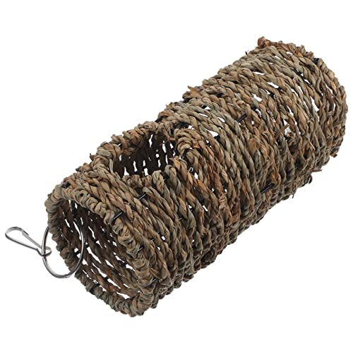 CORHAD Papageienspielzeug-Set Strohvogel Mit Ständer Vogelspielzeug Für Den Haushalt Stressabbauend Attraktiv Für Vögel CORHAD Papageienspielzeug-Set Strohvogel Mit Ständer Vogelspielzeug Für Den Haushalt Stressabbauend Attraktiv Für Vögel von CORHAD