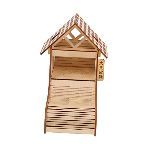 CORHAD Hamster Klettergerüst Holz Hamsterhaus Für Kleine Tiere Natürliche Schlaf Spielstätte Für Zwerghamster Mäuse Und Kleintiere CORHAD Hamster Klettergerüst Holz Hamsterhaus Für Kleine Tiere Natürliche Schlaf Spielstätte Für Zwerghamster Mäuse Und Kleintiere von CORHAD