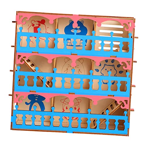 CORHAD 1stück Holz Hamster Labyrinth Spielzeug Für Kleintiere Interaktives Tunnel Spielzeug Bewegung Und Spielspaß Für Zwerghamster Und Andere Kleine Haustiere CORHAD 1stück Holz Hamster Labyrinth Spielzeug Für Kleintiere Interaktives Tunnel Spielzeug Bewegung Und Spielspaß Für Zwerghamster Und Andere Kleine Haustiere von CORHAD