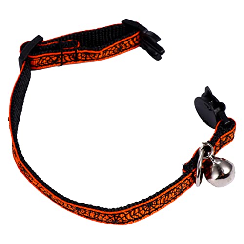 CORHAD 1pc Halloween Haustierhalsbänder Hundehalsband Design Stilvoll Und Atmungsaktiv Für Katzen von CORHAD