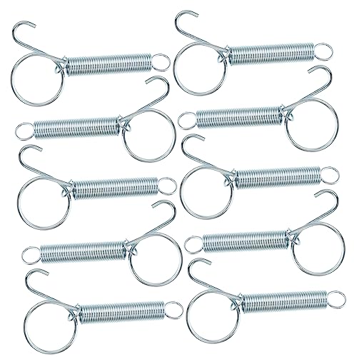 CORHAD 10stücke Käfig Tür Federhaken Teiliges Aus Edelstahl Multifunktionale Halterung Für Kaninchen Hühner Und Vogelkäfige Einfache Installation Für Sichere Käfigtüren Robust CORHAD 10stücke Käfig Tür Federhaken Teiliges Aus Edelstahl Multifunktionale Halterung Für Kaninchen Hühner Und Vogelkäfige Einfache Installation Für Sichere Käfigtüren Robust von CORHAD