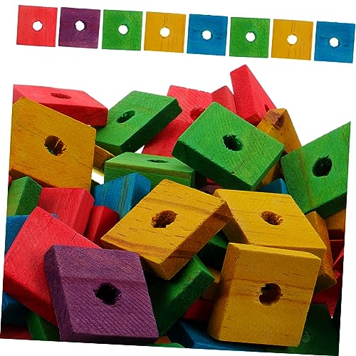 CORHAD Papageien- -Spielzeug 100 Stück Papageien-holzchip-Spielzeug Für Vögel Fördert Bewegung Und Spaß CORHAD Papageien- -Spielzeug 100 Stück Papageien-holzchip-Spielzeug Für Vögel Fördert Bewegung Und Spaß von CORHAD