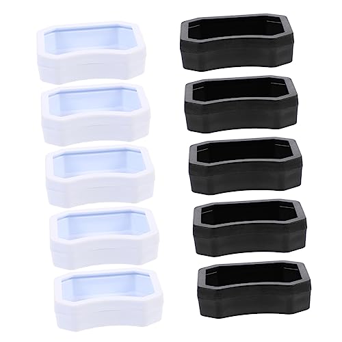 CORHAD Reptilien-Pflegeset 10er-Pack Futter- und Wassernapf-Set für Eidechsen Geckos Schildkröten leicht zu reinigender Futternapf CORHAD Reptilien-Pflegeset 10er-Pack Futter- und Wassernapf-Set für Eidechsen Geckos Schildkröten leicht zu reinigender Futternapf von CORHAD