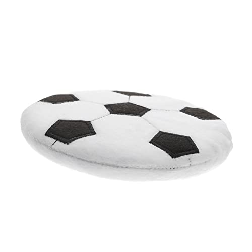 CORHAD 1pc Fußball-förmigen Pet Interaktive Spielzeug Kinder Flying Disc Hund Spielzeug Plüsch Spielzeug Für von CORHAD