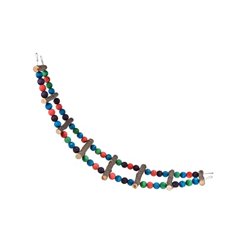CORHAD Seilleiter-Spielzeug Für Papageien Vogel-kauspielzeug Haustiervogel Kletterleiter Schnabelschleifen CORHAD Seilleiter-Spielzeug Für Papageien Vogel-kauspielzeug Haustiervogel Kletterleiter Schnabelschleifen von CORHAD
