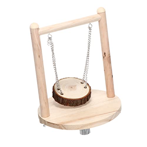 CORHAD 1stück Holz-Hamster Spielzeug Squirrel Swing Für Kleine Haustiere Robust Und Sicher Für Käfige Spielzeug Für Hamster Und Andere Kleintiere CORHAD 1stück Holz-Hamster Spielzeug Squirrel Swing Für Kleine Haustiere Robust Und Sicher Für Käfige Spielzeug Für Hamster Und Andere Kleintiere von CORHAD