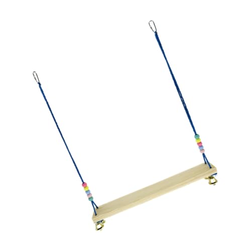 CORHAD 1stück Kreatives Papageien-schaukelspielzeug Lustige Kletterbrücke Für Vögel Spielzeug Zur Zahnpflege Und Stehplattform Für Nymphensittiche Und Andere Vogelarten CORHAD 1stück Kreatives Papageien-schaukelspielzeug Lustige Kletterbrücke Für Vögel Spielzeug Zur Zahnpflege Und Stehplattform Für Nymphensittiche Und Andere Vogelarten von CORHAD