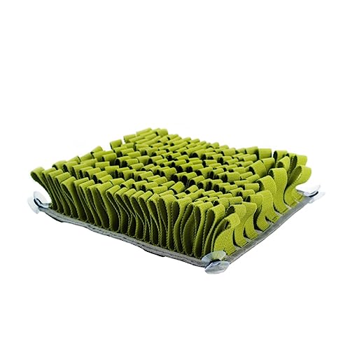 CORHAD 1stk Schnüffelkissen Für Hunde Haustiertraining Hund Interaktiv Hundefuttermatte Hündchen Leckereien Schnüffelkissen Für Haustiere Schnüffelndes Trainingspad Welpe Green Plüsch CORHAD 1stk Schnüffelkissen Für Hunde Haustiertraining Hund Interaktiv Hundefuttermatte Hündchen Leckereien Schnüffelkissen Für Haustiere Schnüffelndes Trainingspad Welpe Green Plüsch von CORHAD