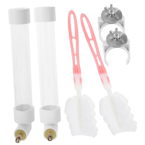 CORHAD Automatischer Wasserspender für Vögel Papageien Wasserzufuhr für Käfige Wasserzufuhr-Set für Ziervögel zufällige Farbe CORHAD Automatischer Wasserspender für Vögel Papageien Wasserzufuhr für Käfige Wasserzufuhr-Set für Ziervögel zufällige Farbe von CORHAD