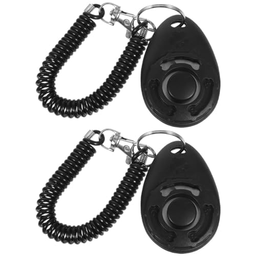 CORHAD Hundetrainingsset 2-teilig Klickpfeife Karabiner Vielseitiges Trainingstool Für Haustiere Zum Training CORHAD Hundetrainingsset 2-teilig Klickpfeife Karabiner Vielseitiges Trainingstool Für Haustiere Zum Training von CORHAD