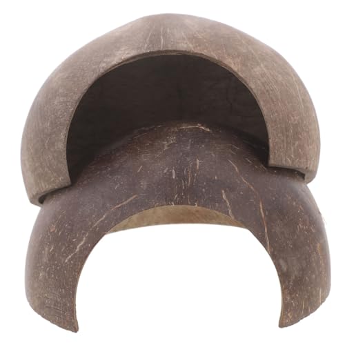 CORHAD 2 Stück Dekoratives Reptilienversteck Widerstandsfähigem Material Kleines Terrarium schutzhaus für Schildkröten Eidechsen und Amphibien Natürlicher Lebensraum für Terrarien und CORHAD 2 Stück Dekoratives Reptilienversteck Widerstandsfähigem Material Kleines Terrarium schutzhaus für Schildkröten Eidechsen und Amphibien Natürlicher Lebensraum für Terrarien und von CORHAD