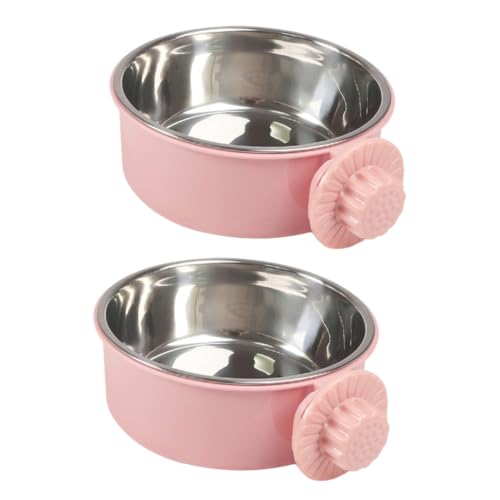 CORHAD 2 Stück Haustier Futterspender Kleine Tierfütterung Hundekäfig Wasserzwinger Näpfe Für Hunde Hundekäfig Napf Hundefutternäpfe Schüssel Vogelkäfig Becher Vogelkäfig Napf CORHAD 2 Stück Haustier Futterspender Kleine Tierfütterung Hundekäfig Wasserzwinger Näpfe Für Hunde Hundekäfig Napf Hundefutternäpfe Schüssel Vogelkäfig Becher Vogelkäfig Napf von CORHAD