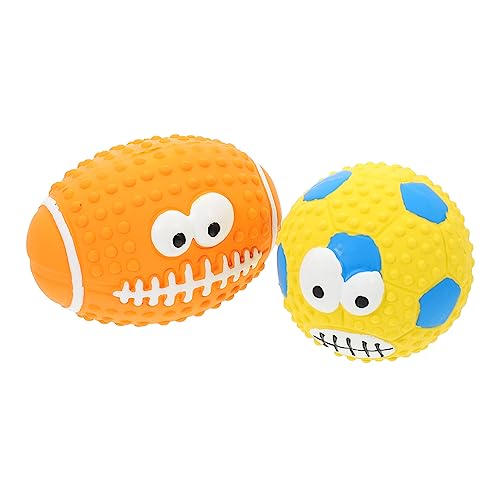 CORHAD Entzückendes Welpenspielzeug 2er-Pack verschleißfestes Kauspielzeug interaktives Quietschspielzeug für Hunde für die tägliche Bewegung CORHAD Entzückendes Welpenspielzeug 2er-Pack verschleißfestes Kauspielzeug interaktives Quietschspielzeug für Hunde für die tägliche Bewegung von CORHAD