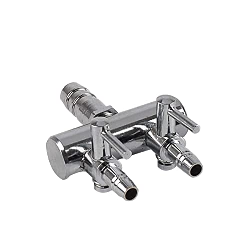 CORHAD Edelstahl Aquarium Luftpumpen Hebel 2 Möglichkeiten Splitter Verteiler Für Aquarium von CORHAD