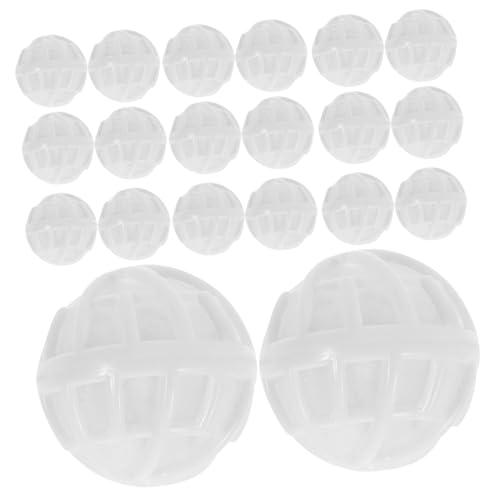CORHAD 20st Filtermaterial Für Aquarien Fischfiltrationsball Große Biobälle Pool-filterkugeln Faserfilterbälle Biokugeln Für Aquarien Interne Biobälle Aquariumfilter Abs Weiß CORHAD 20st Filtermaterial Für Aquarien Fischfiltrationsball Große Biobälle Pool-filterkugeln Faserfilterbälle Biokugeln Für Aquarien Interne Biobälle Aquariumfilter Abs Weiß von CORHAD