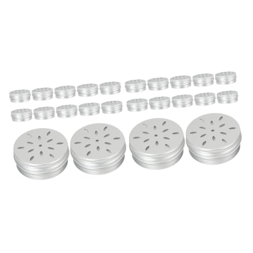 CORHAD 24 STK Dufttrainingsboxen Blechdosen Aus Aluminium Behälter Für Hundetraining Dose Für Hundeduftarbeitstraining Trainingsgeräte Für Jagdhunde Dufttrainingsbehälter Für Hunde CORHAD 24 STK Dufttrainingsboxen Blechdosen Aus Aluminium Behälter Für Hundetraining Dose Für Hundeduftarbeitstraining Trainingsgeräte Für Jagdhunde Dufttrainingsbehälter Für Hunde von CORHAD