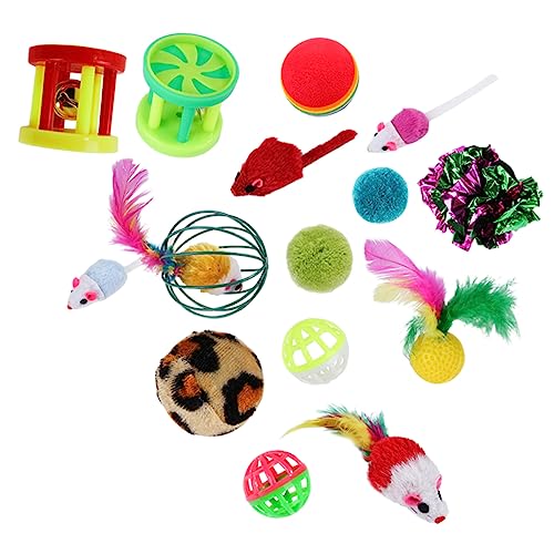 CORHAD 24st Katzenspielzeug Verschiedene Spielzeuge Mit Katzenminze Kratzspielzeug Für Kätzchen Lustiges Spielzeug, Kauspielzeug Für Kätzchen Katze Spielt Spielzeug Plüsch CORHAD 24st Katzenspielzeug Verschiedene Spielzeuge Mit Katzenminze Kratzspielzeug Für Kätzchen Lustiges Spielzeug, Kauspielzeug Für Kätzchen Katze Spielt Spielzeug Plüsch von CORHAD