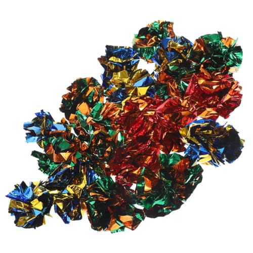 CORHAD 25 Stück Interaktives Crinkle-katzenspielzeug, Bälle, Sound, Crinkle-Ball, Katzenspielzeug, Katzenspielzeug, Papierbälle CORHAD 25 Stück Interaktives Crinkle-katzenspielzeug, Bälle, Sound, Crinkle-Ball, Katzenspielzeug, Katzenspielzeug, Papierbälle von CORHAD