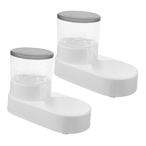 CORHAD Automatischer Wasserspender Und Futterspender Für Haustiere Set Mit Doppelfunktion Kunststoff Auslaufsicher Leicht Zu Reinigen Für Katzen Und Hunde CORHAD Automatischer Wasserspender Und Futterspender Für Haustiere Set Mit Doppelfunktion Kunststoff Auslaufsicher Leicht Zu Reinigen Für Katzen Und Hunde von CORHAD