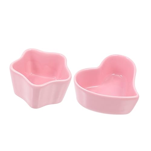 CORHAD 2St Futternapf Kleiner Haustierbehälter Behälter für Meerschweinchen Guinea-Schüssel tierfutter nager zubehör Kleiner Keramiknapf für Haustiere Futternäpfe für Haustiere Rosa CORHAD 2St Futternapf Kleiner Haustierbehälter Behälter für Meerschweinchen Guinea-Schüssel tierfutter nager zubehör Kleiner Keramiknapf für Haustiere Futternäpfe für Haustiere Rosa von CORHAD