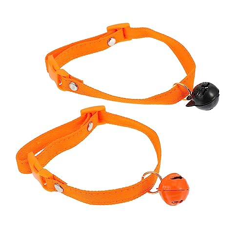 CORHAD 2 STÜCKE Haustier Halloween Halsband Kürbis Geist Modische Hund Katze Halskette für Partys Anlässe CORHAD 2 STÜCKE Haustier Halloween Halsband Kürbis Geist Modische Hund Katze Halskette für Partys Anlässe von CORHAD
