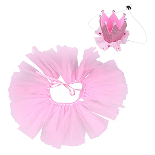 CORHAD 2St Haustier-Hundekleidung Dog Costume hundekostüme für Hunde hundebekleidung hundegeburtstag Kleidung für Hunde Welpenkleidung Hunde-Hoodie Hundejacken Hund Tuch Welpenrock Rosa von CORHAD