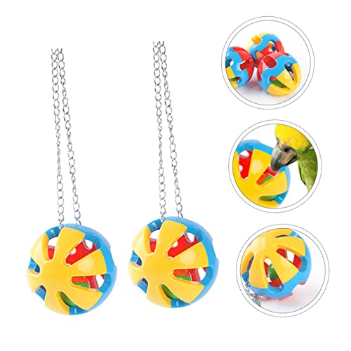 CORHAD Papagei Haustier Bälle 8cm Durchmesser Vogel Spielzeug Beißen Widerstand Kauen Bälle für Papageien CORHAD Papagei Haustier Bälle 8cm Durchmesser Vogel Spielzeug Beißen Widerstand Kauen Bälle für Papageien von CORHAD