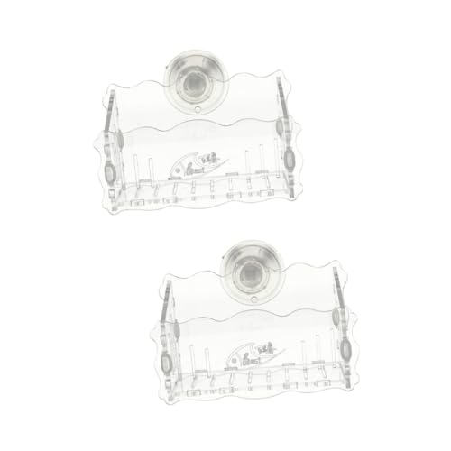CORHAD 2 Stücke Aquarium Pflanzen Tasse Kreative Acryl Aquarium Pflanzer Wiederverwendbare Wasser Anlage Glatte Mund CORHAD 2 Stücke Aquarium Pflanzen Tasse Kreative Acryl Aquarium Pflanzer Wiederverwendbare Wasser Anlage Glatte Mund von CORHAD