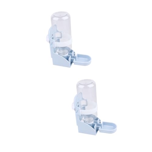 CORHAD Automatischer Wasserspender Für Haustiere 500 Ml Für Hunde Und Katzen Auslaufsicherer Kunststoff Einfache Installation Am Käfig 2 Stück von CORHAD