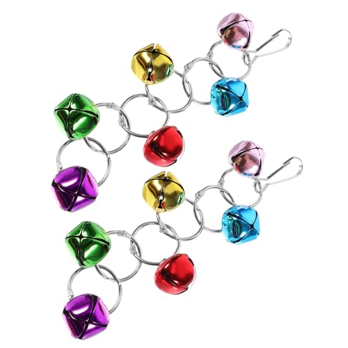 CORHAD 2er-Pack Papagei-Spielzeug Vogel-kauspielzeug-Set Glockenschaukel Für Nymphensittiche Hängespielzeug Für Das Papageien-Training CORHAD 2er-Pack Papagei-Spielzeug Vogel-kauspielzeug-Set Glockenschaukel Für Nymphensittiche Hängespielzeug Für Das Papageien-Training von CORHAD