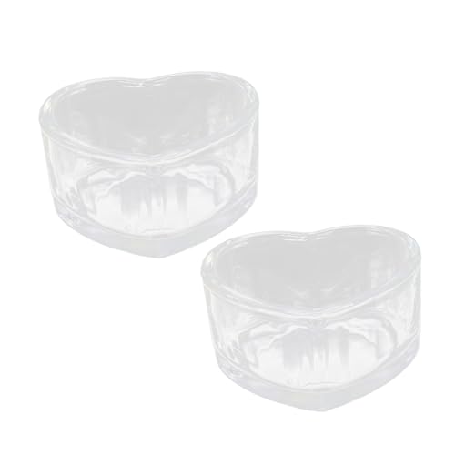 CORHAD 2Stücke Hamster Futternapf Transparente Sichere Schalen für Kleintiere für Chinchillas und Meerschweinchen Rutschfestes Design um Überlaufen zu Verhindern CORHAD 2Stücke Hamster Futternapf Transparente Sichere Schalen für Kleintiere für Chinchillas und Meerschweinchen Rutschfestes Design um Überlaufen zu Verhindern von CORHAD