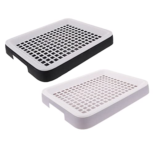 CORHAD 2er-Box Haustiertoilette Töpfchen-ecktoilette Hasenstreu-einstreu Bunny-Trainer-Toilette Hasen-töpfchentablett Für Den Innenbereich Anti-Fall-häschen-töpfchen Hase Sauber Plastik CORHAD 2er-Box Haustiertoilette Töpfchen-ecktoilette Hasenstreu-einstreu Bunny-Trainer-Toilette Hasen-töpfchentablett Für Den Innenbereich Anti-Fall-häschen-töpfchen Hase Sauber Plastik von CORHAD