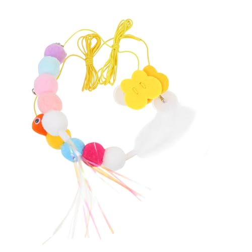 CORHAD Hängendes Katzenspielzeug 2 Stück Neckendes Stick-schaukelseil-Spielzeug Für Katzenzubehör CORHAD Hängendes Katzenspielzeug 2 Stück Neckendes Stick-schaukelseil-Spielzeug Für Katzenzubehör von CORHAD