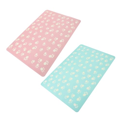 CORHAD 2st Haustier Tischset Massageroller Für Hunde Hundenäpfe Katzenfutter Pad Essenspad Tierfutter Futternapfmatte Katzenmatte Für Futter Katzengeschirrunterlage Matte Für Katzen Eva CORHAD 2st Haustier Tischset Massageroller Für Hunde Hundenäpfe Katzenfutter Pad Essenspad Tierfutter Futternapfmatte Katzenmatte Für Futter Katzengeschirrunterlage Matte Für Katzen Eva von CORHAD